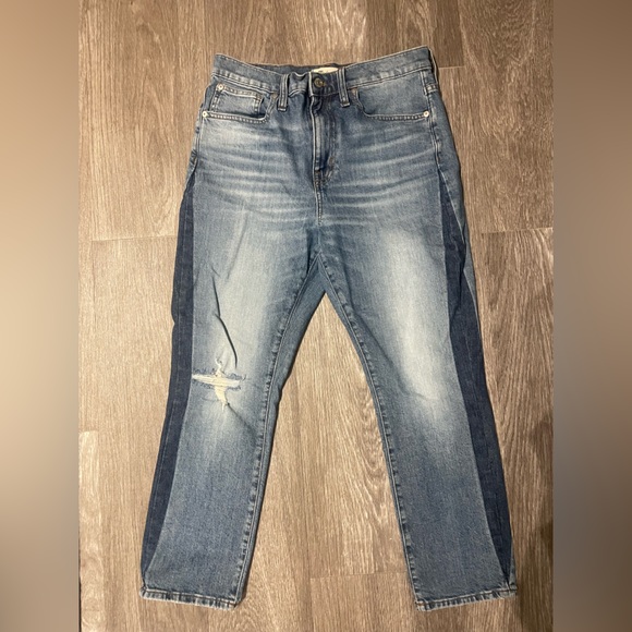 High Rise Slim Boyjean in Raebrook Wash Eco edition - Picture 3 of 9